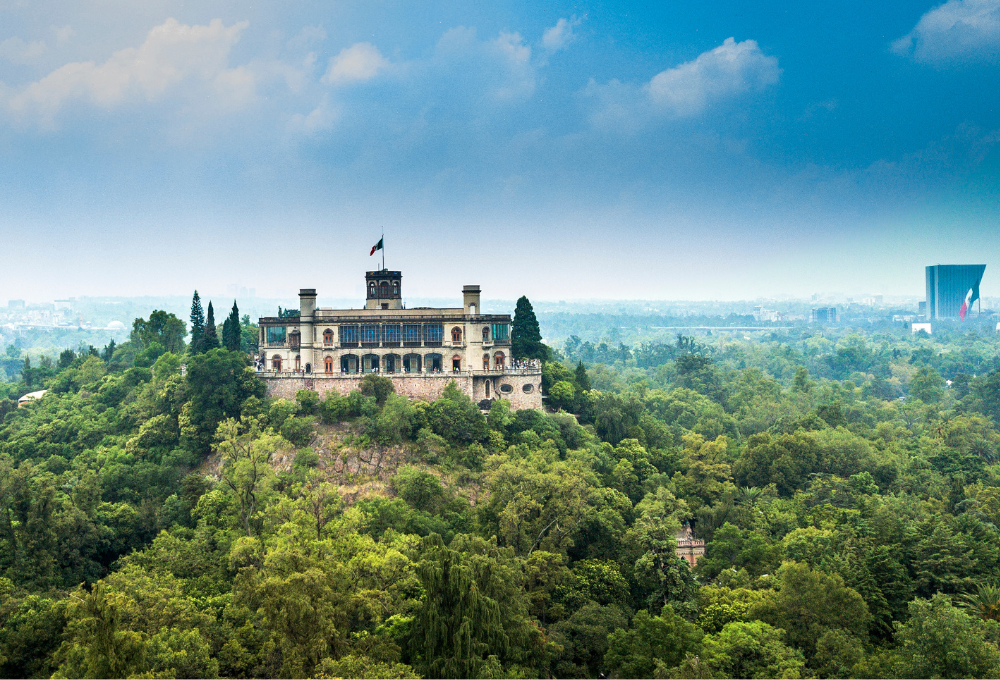 Recorrido sensorial en Bosque de Chapultepec. Castillo.