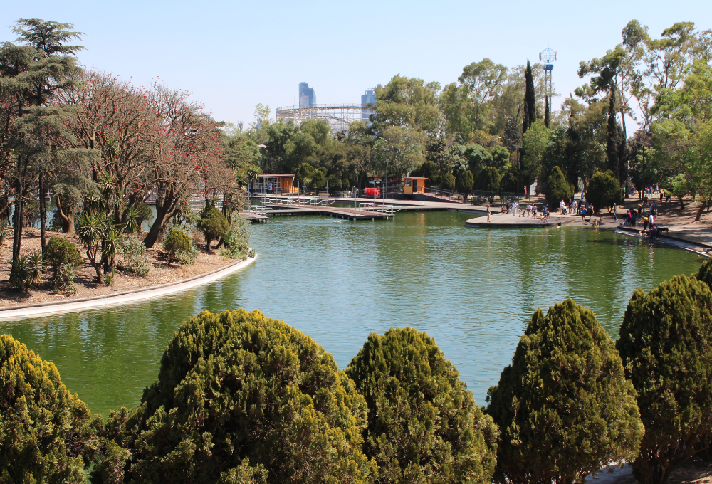 Lago de Chapultepec, primera sección.