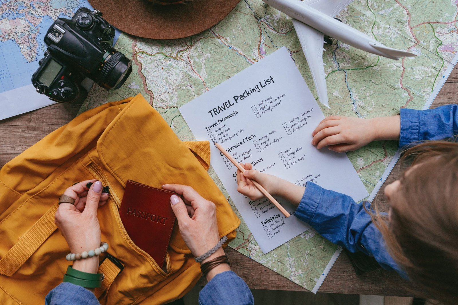 Checklist de viaje verano 2025