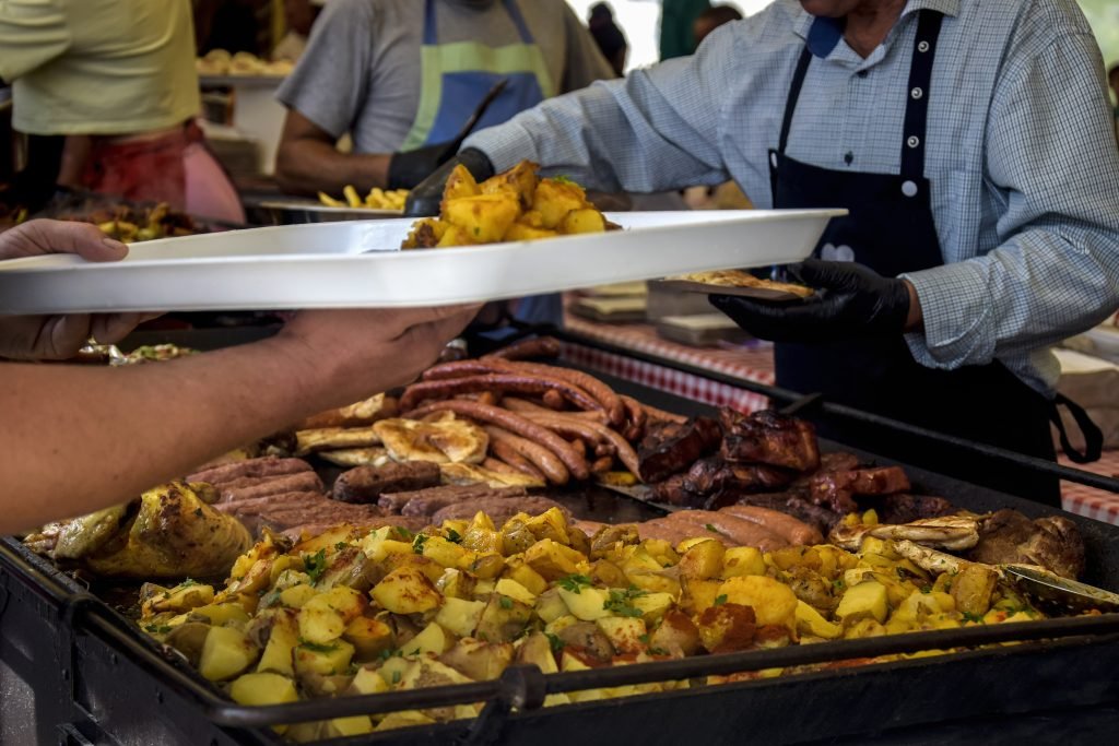 Comer en puestos callejeros