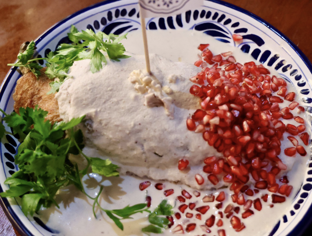 La temporada de chiles en nogada ya comenzó en Puebla