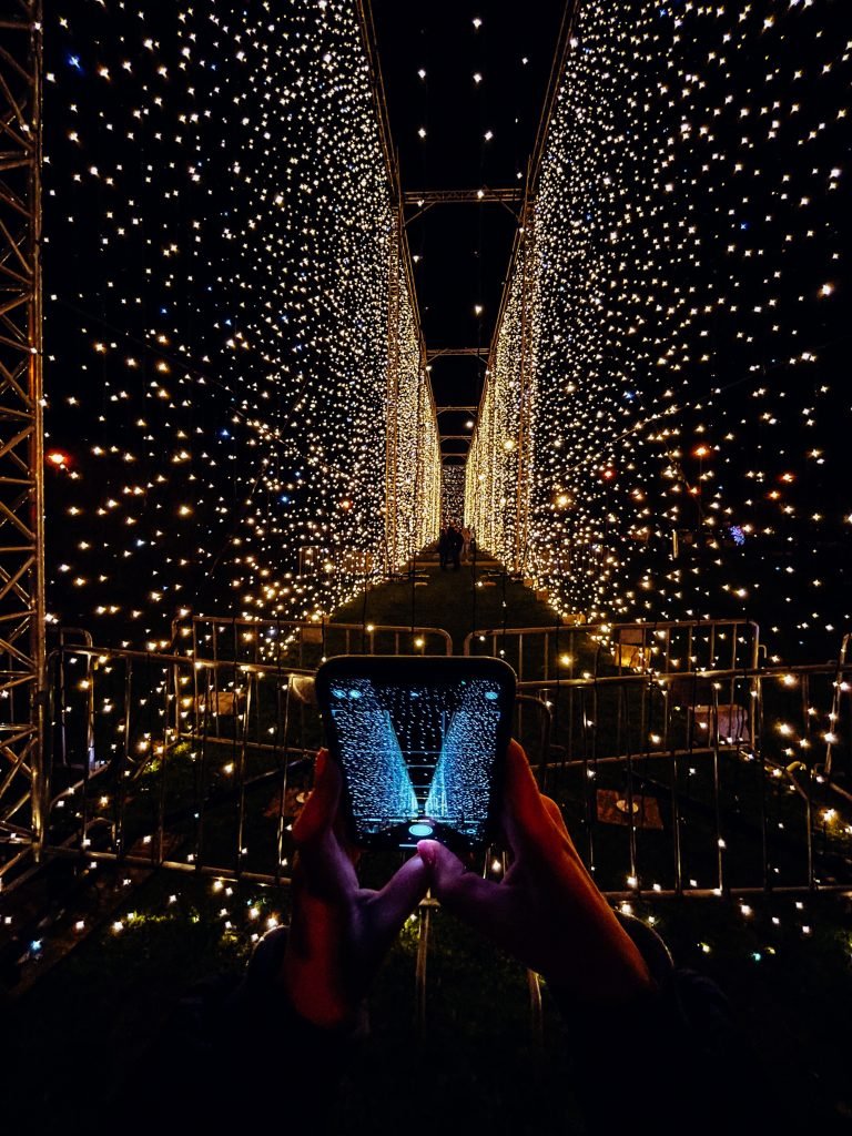 ¡El puente colgante iluminado más famoso de Oaxaca!