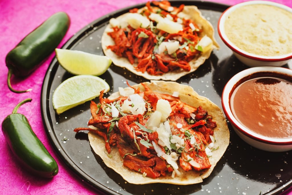 Tacos al pastor.