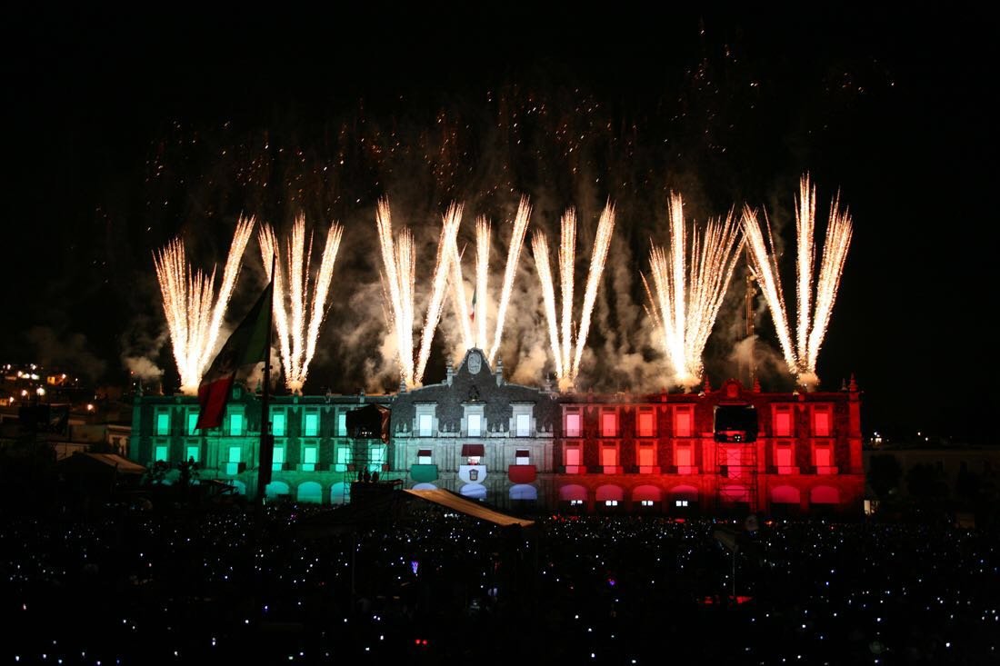 Grito de la Independencia de México, 15 de septiembre