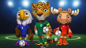 Mascotas Mundial de Fuúbol 2026.