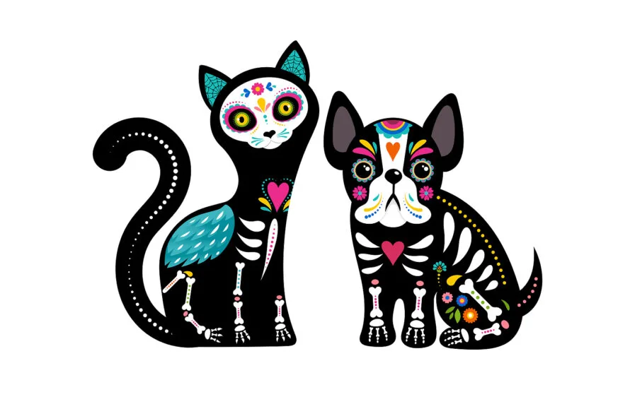 Descubre la tradición mexicana de honrar a las mascotas fallecidas, cuándo “llegan” sus almas y cuándo se coloca su ofrenda.