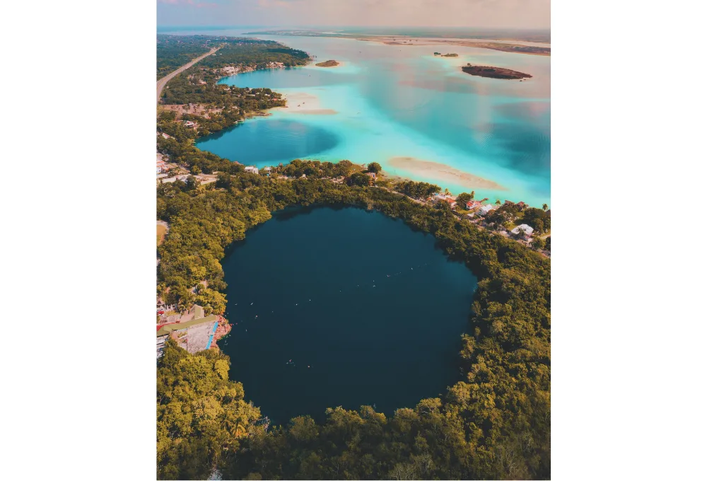 Pueblos Mágicos: Conoce todo sobre Bacalar. Cenote Azul