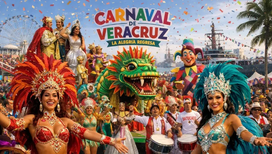 Descubre todo sobre los Carnavales 2026 en Mazatlán y Veracruz: fechas oficiales, artistas confirmados, historia de estas fiestas, actividades imperdibles y consejos para planificar tu viaje. Vive una de las celebraciones más vibrantes de México.
