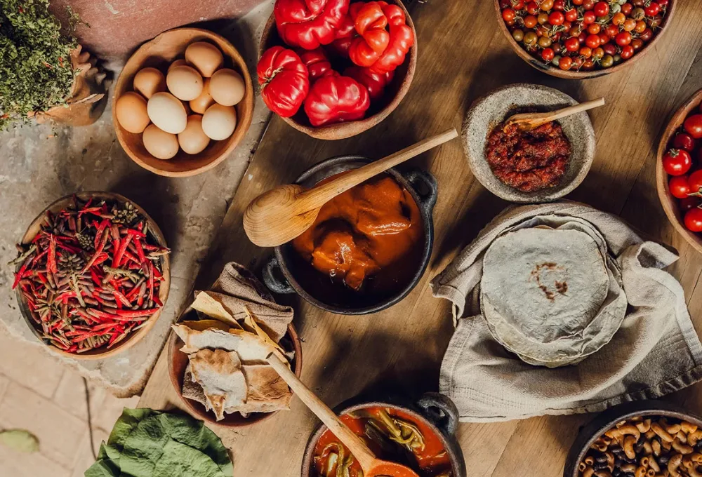 ¿Qué es la Cocina de Humo? Conoce 3 destinos en Oaxaca para comer como hace 200 años. Ingredientes