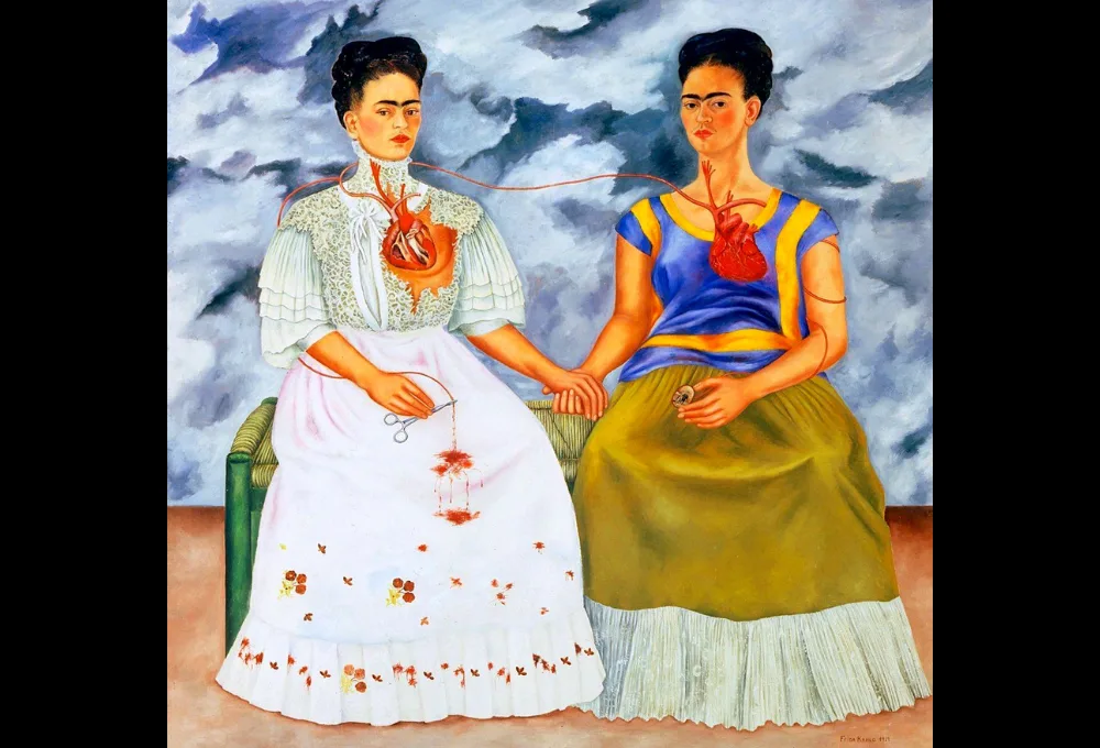 Frida Kahlo. Las dos Fridas.
