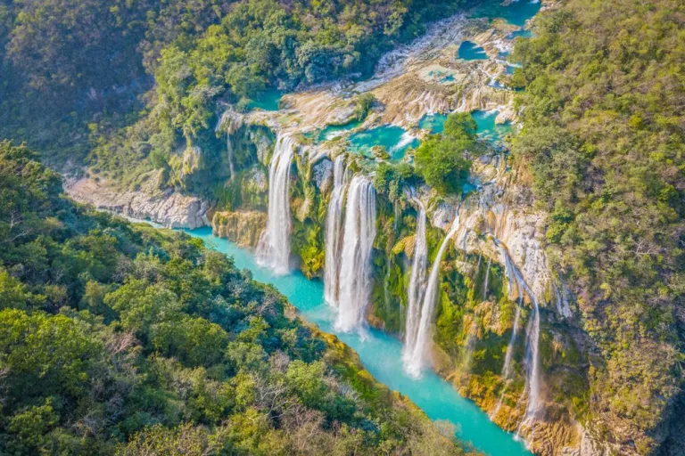 Cascadas de Tamul, ¡el paraíso turquesa donde la aventura nunca termina!