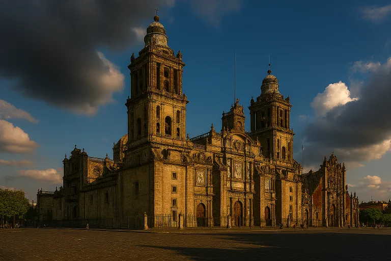 Cinco joyas arquitectónicas que cuentan la historia espiritual y cultural de México, cada una con su estilo, su luz y su encanto único/Foto:IA