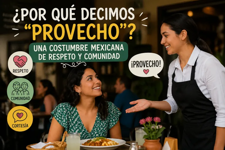 Descubre por qué en México decimos “provecho” al entrar o salir de un lugar. Su origen, significado cultural y por qué es una muestra de respeto. ¿Lo haces?