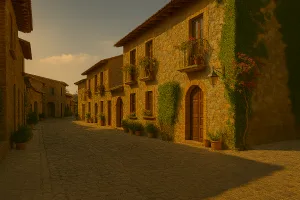 Val’Quirico, en Tlaxcala, recrea el encanto de una villa medieval italiana con arquitectura, gastronomía y escapadas perfectas sin salir de México/Foto: IA