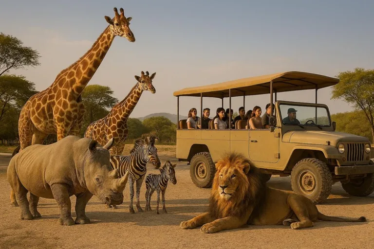 Los safaris en México ofrecen una experiencia educativa y divertida para celebrar el Día del Niño, combinando aventura, contacto con la naturaleza y conservación de la vida silvestre/Foto: IA