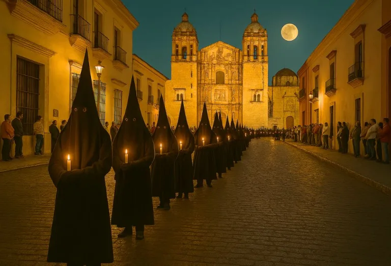 Oaxaca en Semana Santa: Conoce la Procesión del Silencio y el recorrido de las 7 casas