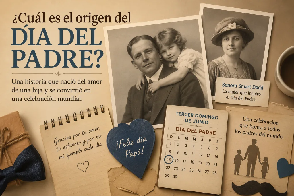 Descubre cuál es el origen del Día del Padre, cómo nació esta celebración y por qué se convirtió en una fecha especial en México y el mundo.