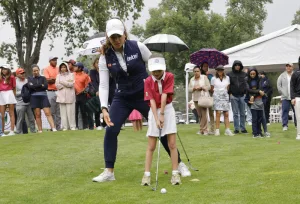 Gaby López e Ignacio Ruíz inauguran la vanguardista área de juego corto del Club de Golf México