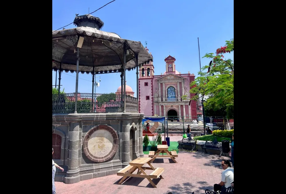 Centro histórico de Tequisquiapan, Querétaro.