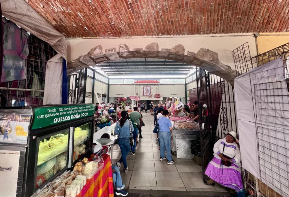 Mercado Guadalupano en Tequisquiapan