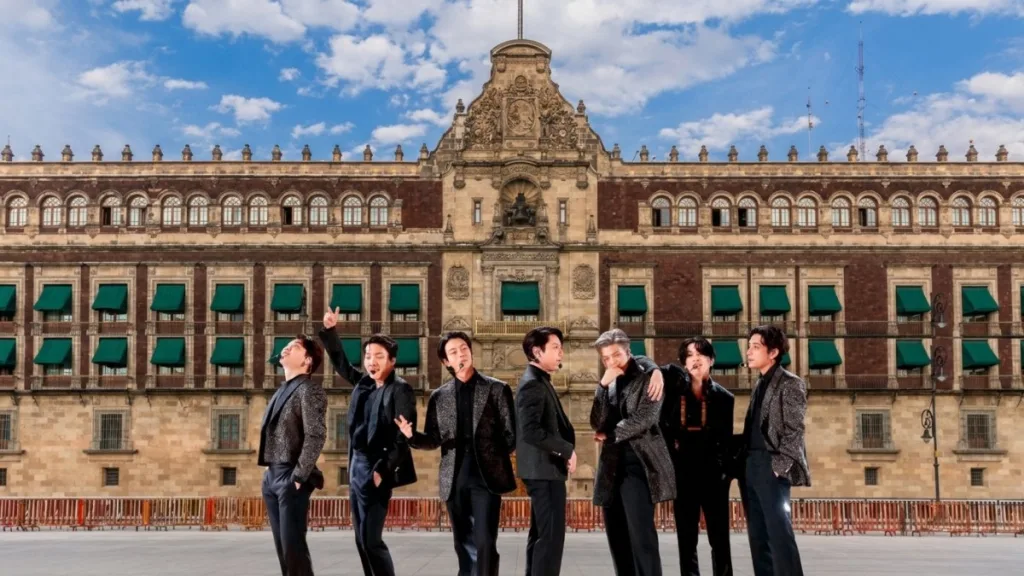 BTS visitará el Palacio Nacional en CDMX. Te contamos qué se sabe, por qué es importante y cómo los fans podrían verlos. ¿Te vas a lanzar?