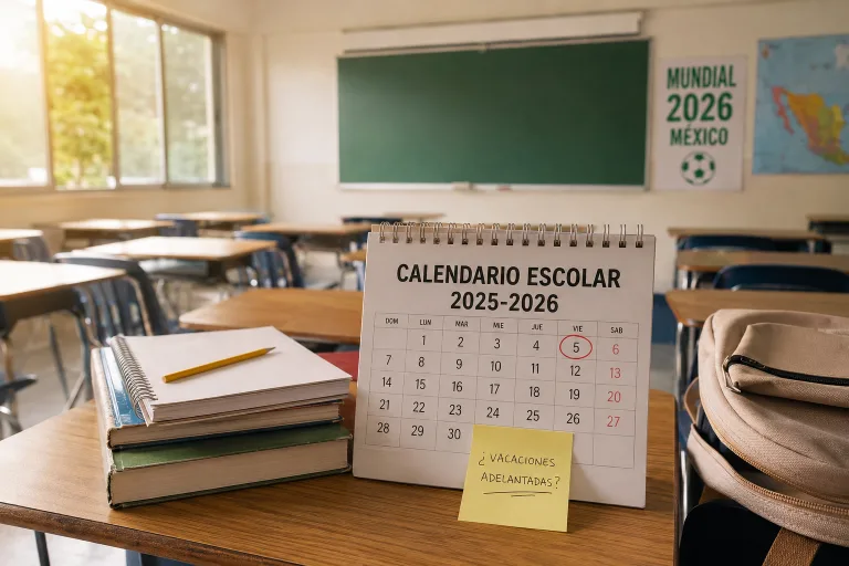 ¿La SEP adelantará las vacaciones de verano 2026? Esto es lo que se sabe sobre posibles cambios en el calendario escolar por el Mundial 2026 en México.