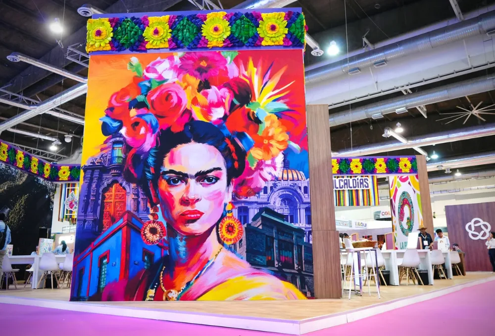 La Ciudad de México presente en el Tianguis Turístico México, en Acapulco. Frida Kahlo.