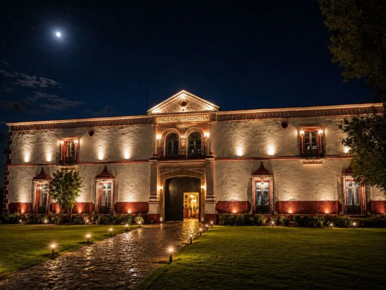Descubre Hacienda Tepozontitla en Tlaxcala, un destino que combina historia virreinal, avistamiento de luciérnagas, gastronomía tradicional y experiencias de descanso en medio del bosque.