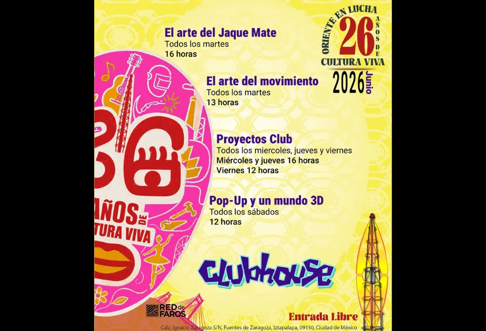 ¿Qué actividades gratuitas hay por el 26 aniversario de la FARO Oriente este junio y qué bandas tocarán en su concierto?