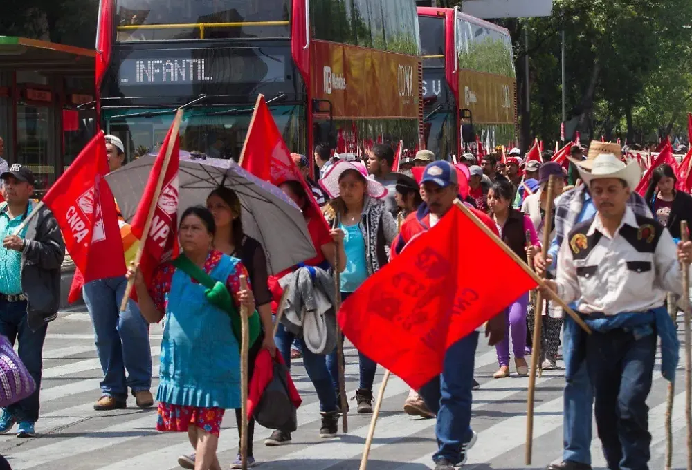 Marchas en CDMX por la inauguración del Mundial el 11 de junio