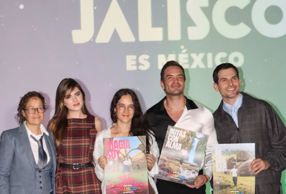 Michelle Fridman Hirsch, Alan Estrad . ¿Qué es el Pasaporte Mundialista 2026 de Jalisco y qué famosos participan como embajadores?