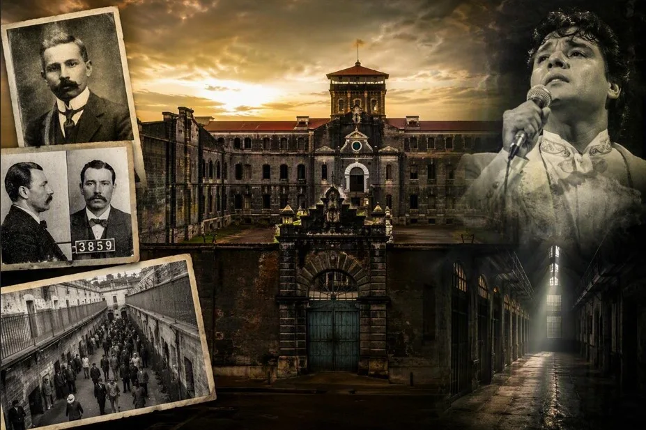 De penitenciaría porfiriana a sede del Archivo General de la Nación, el antiguo Palacio de Lecumberri conserva historias de presos célebres, episodios de represión política y leyendas sobrenaturales que lo convierten en uno de los inmuebles más enigmáticos de la Ciudad de México./Foto: IA (Copilot)