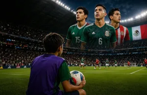 De observar el juego desde la línea de banda a perseguir un lugar en la cancha: miles de jóvenes encuentran en el Mundial una inspiración para construir su propio camino en el fútbol./Foto: IA (Copilot)