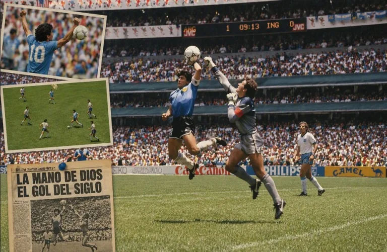 La trampa inmortal del Estadio Azteca: El mito y la genialidad detrás de la “Mano de Dios”