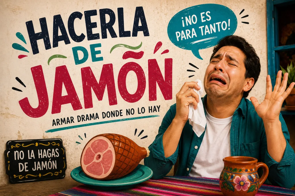 Descubre qué significa “hacerla de jamón”, una de las expresiones más populares de México. Conoce su origen, historia, uso cotidiano y por qué sigue vigente en la cultura mexicana.