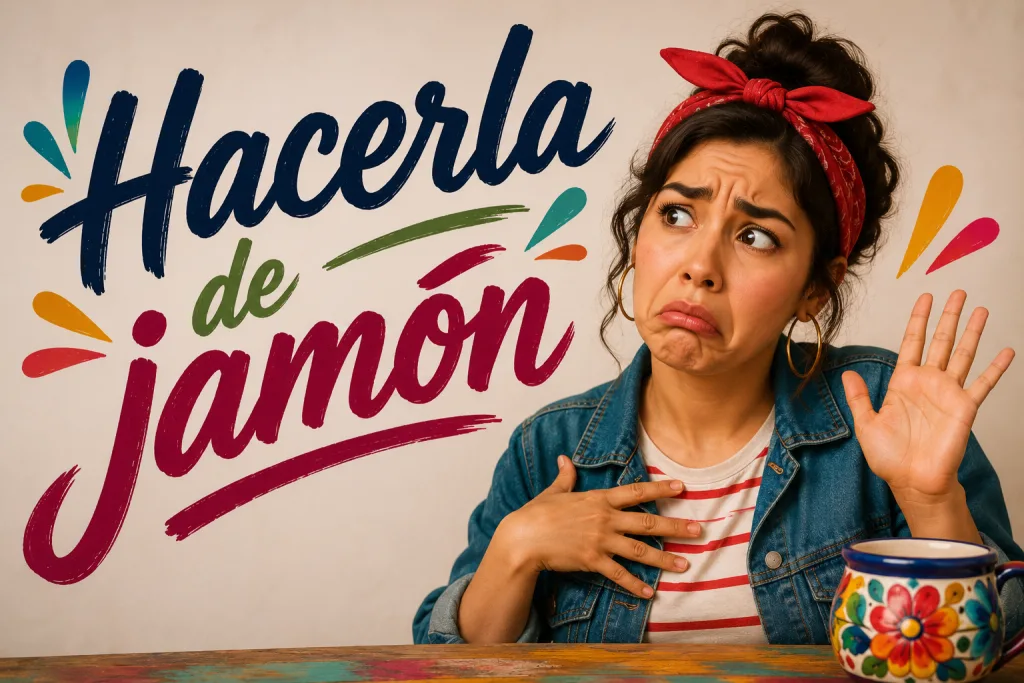 Descubre qué significa “hacerla de jamón”, una de las expresiones más populares de México. Conoce su origen, historia, uso cotidiano y por qué sigue vigente en la cultura mexicana.