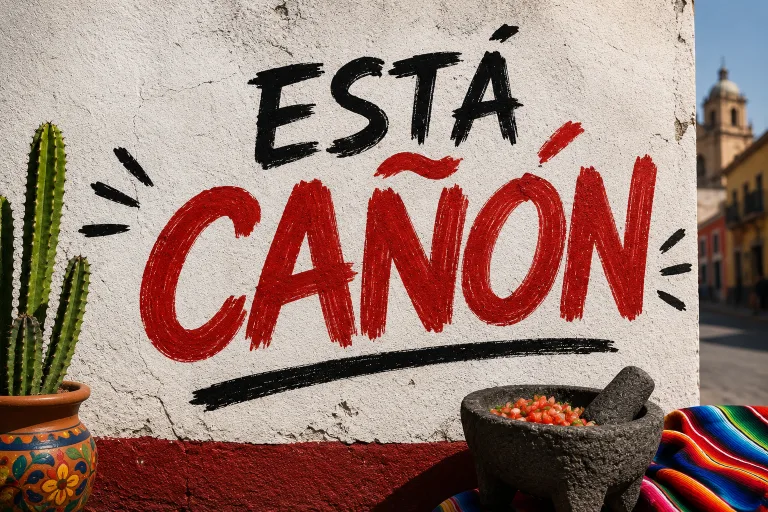 Descubre qué significa realmente "está cañón", cuál es su origen, por qué los mexicanos la usamos para casi todo y cómo esta expresión refleja la creatividad del español de México.