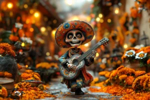 Tras el éxito de Coco, Santa Fe de la Laguna, en Michoacán, se convirtió en un destino de interés internacional gracias a sus tradiciones, calles coloridas y profunda herencia purépecha./Foto: Magnific