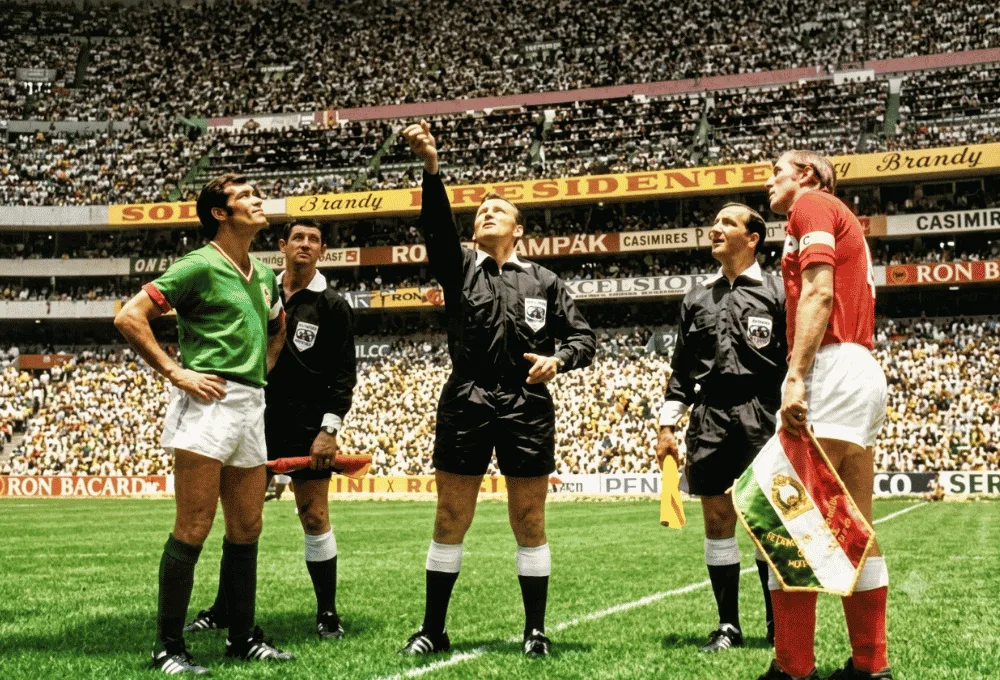 La moneda al aire de 1970: Cuando el azar expulsó a México de Santa Úrsula. Mundial 1970 México VS Unión Soviética