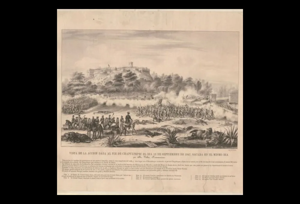 Los Niños Héroes de Chapultepec. La Batalla.