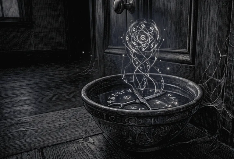 ¿Para qué se pone un plato con agua y tijeras en la puerta? El origen del ritual mexicano contra las brujas