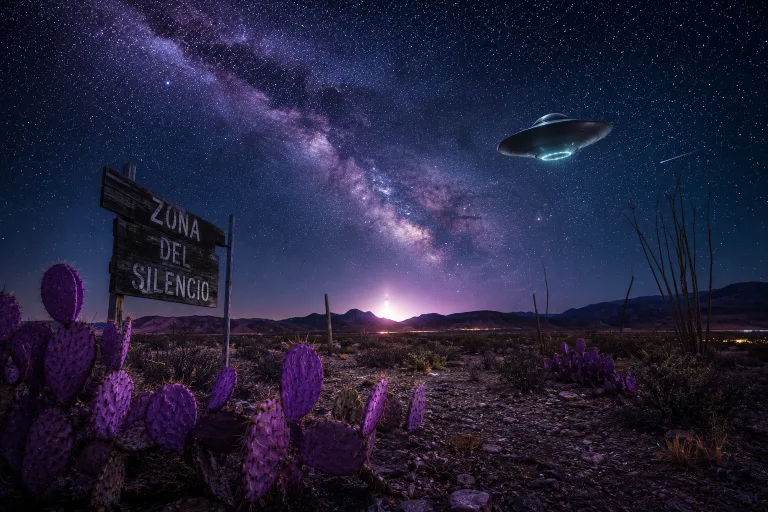 La Zona del Silencio, el desierto mexicano donde nacieron leyendas 