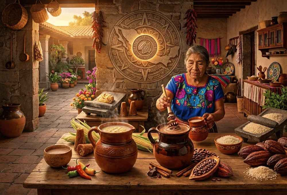 ¿Cuál es la diferencia entre el Atole, el Champurrado y el Chilate y dónde nacieron?