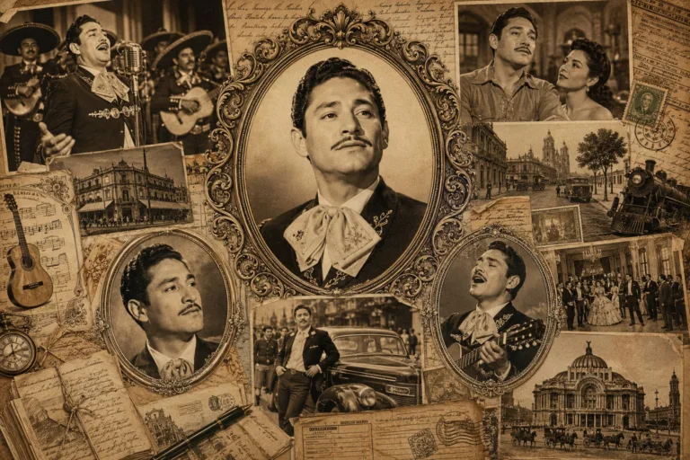 De las calles de Tacubaya a los escenarios de América Latina, Javier Solís convirtió su voz en el símbolo definitivo del bolero ranchero y la canción romántica mexicana./Foto: IA