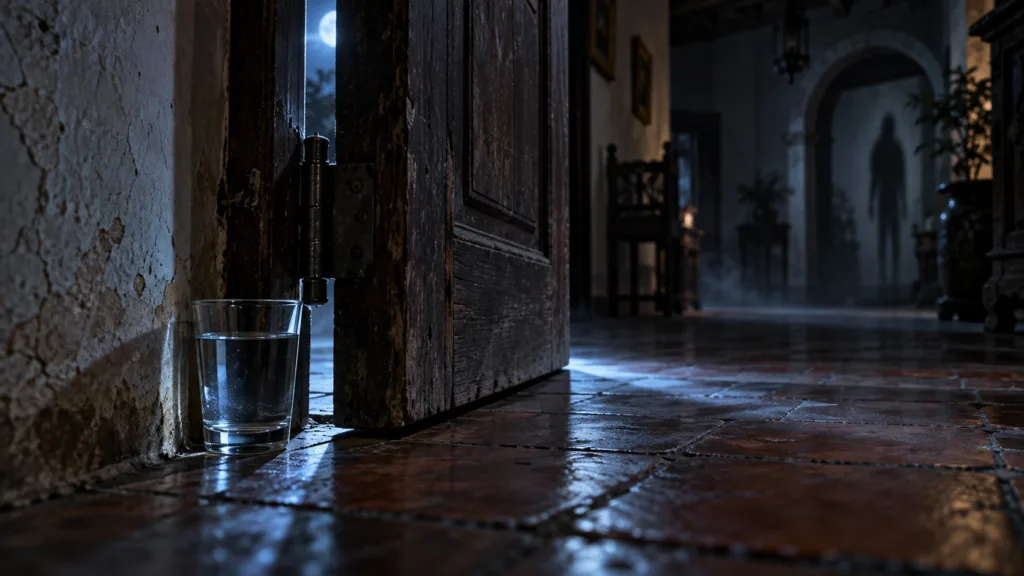 Descubre qué significa poner un vaso con agua detrás de la puerta, cuál es el origen de este popular ritual, qué simboliza dentro de distintas creencias y qué dice realmente sobre las llamadas energías negativas.