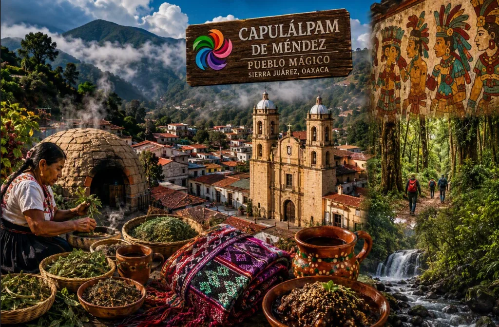 Capulálpam demuestra que el verdadero lujo puede encontrarse en un bosque bien conservado, una comunidad organizada y conocimientos ancestrales que siguen vivos./Foto:IA