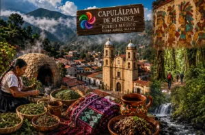 Capulálpam demuestra que el verdadero lujo puede encontrarse en un bosque bien conservado, una comunidad organizada y conocimientos ancestrales que siguen vivos./Foto:IA