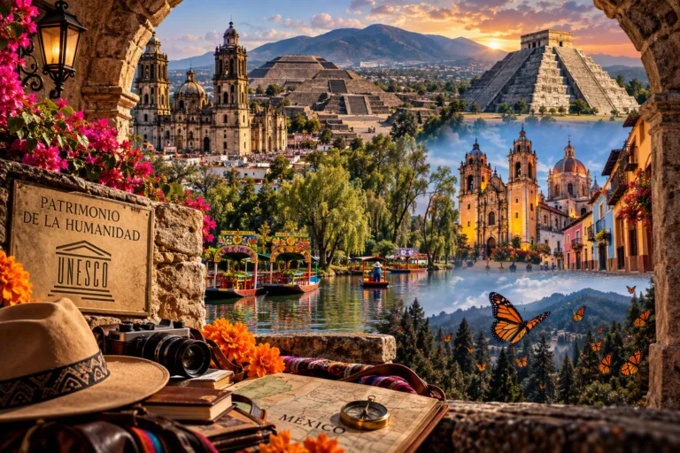 Los lugares de México reconocidos por la UNESCO que todo viajero debería conocer al menos una vez