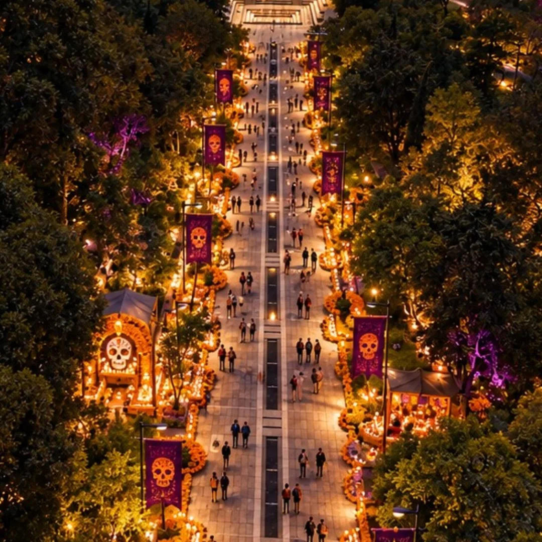 Lánzate al Sendero del Cempasúchil en Chapultepec, conoce las fechas, horarios, costo de la entrada, altares y show de drones para Día de Muertos 2026. ¿Ya sabías de este evento?