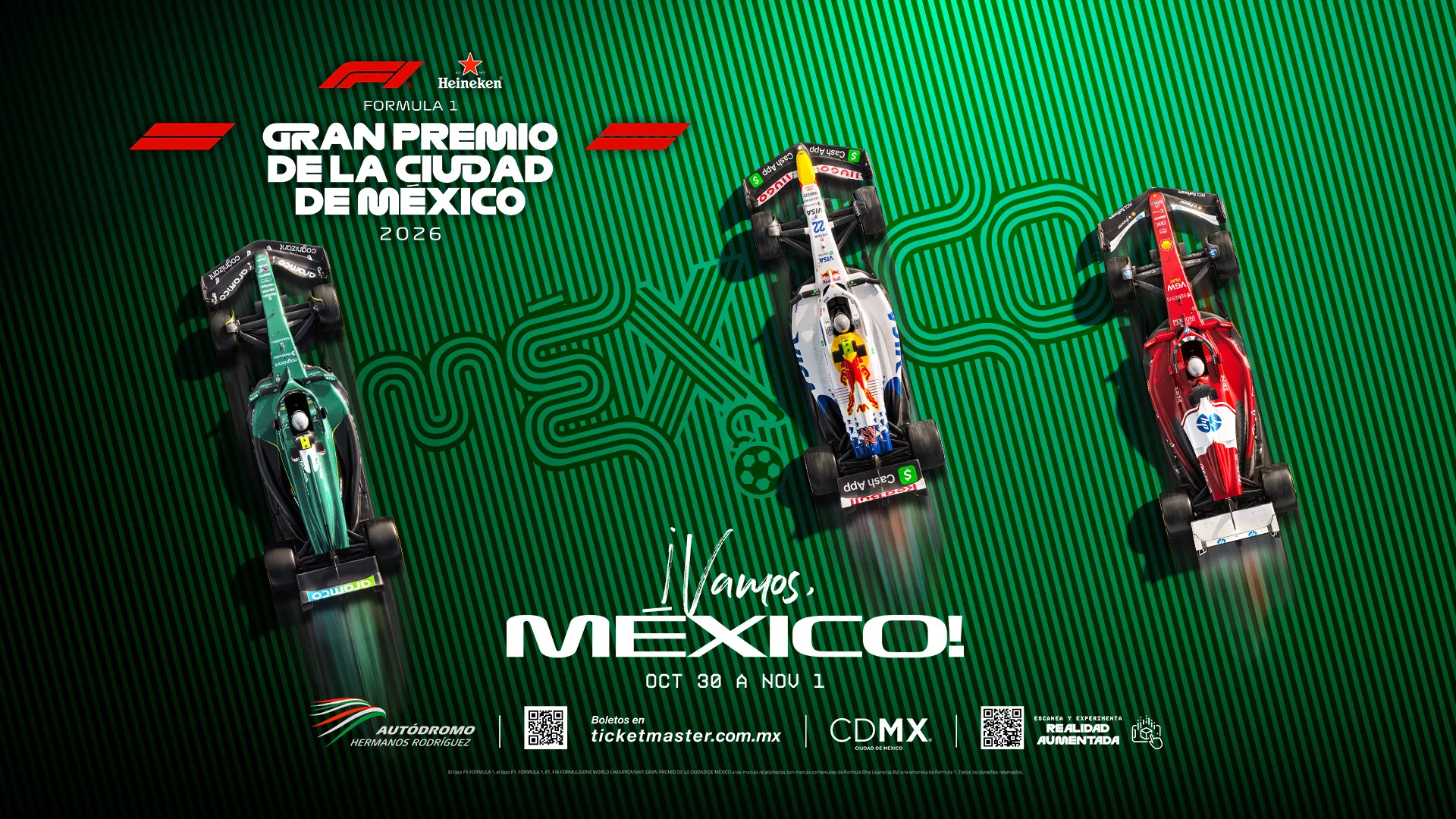 GP de México 2026: ¿quién ganará? Los cinco pilotos favoritos y el pronóstico para Checo Pérez